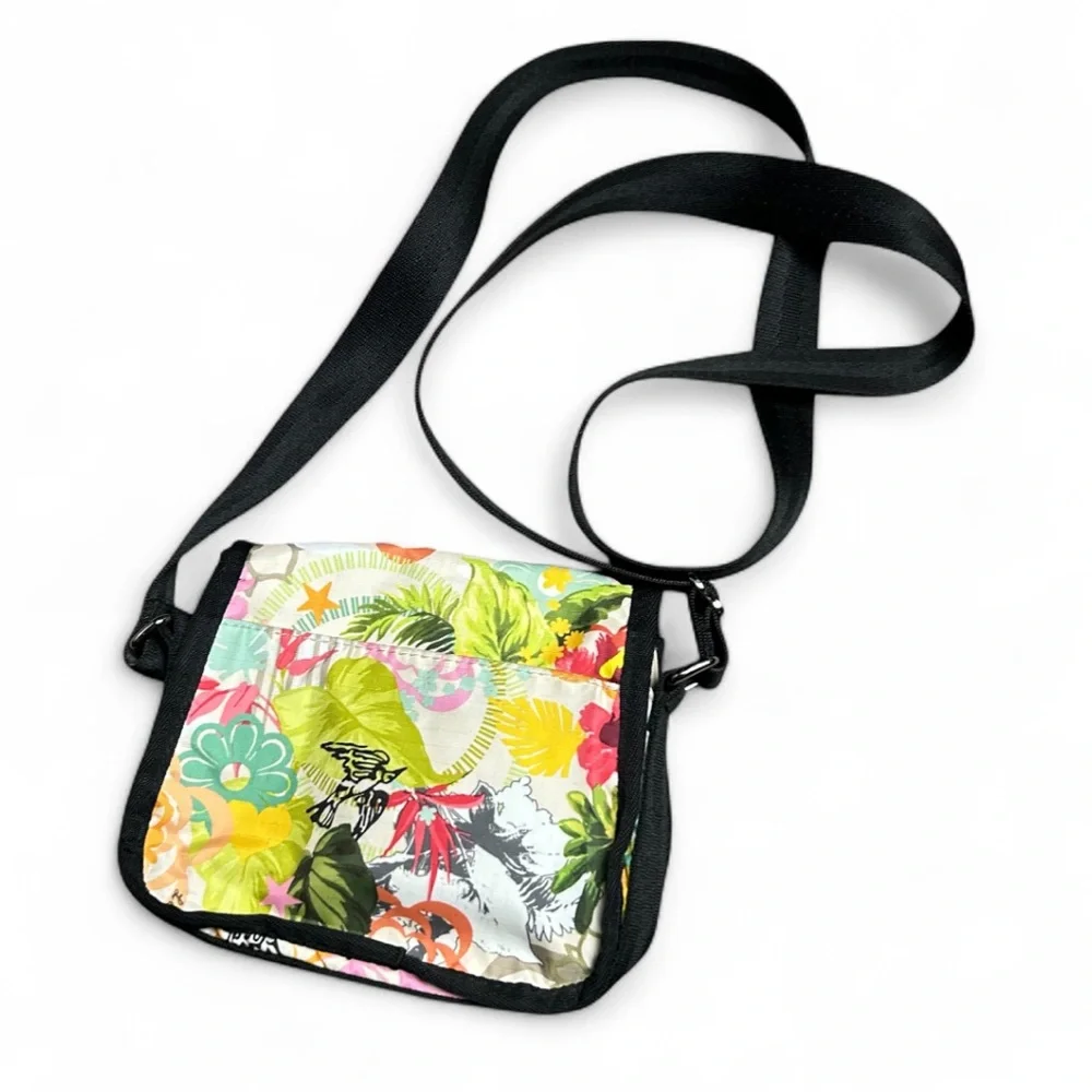 NWOT LeSportsac Small Crossbody Bag Tropical Floral Print